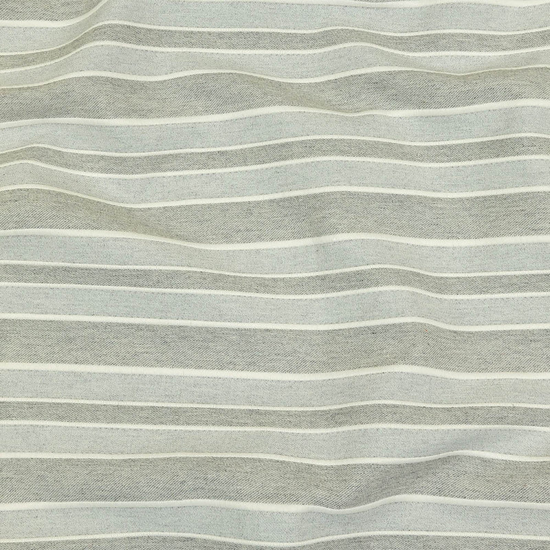 Gray and Sugar Swizzle Tactile Striped Woven