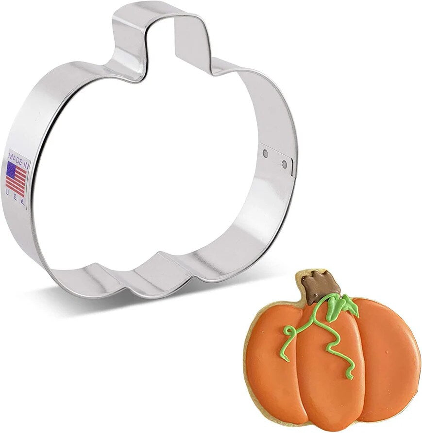 Ann Clark Pumpkin Cookie Cutter, 3"