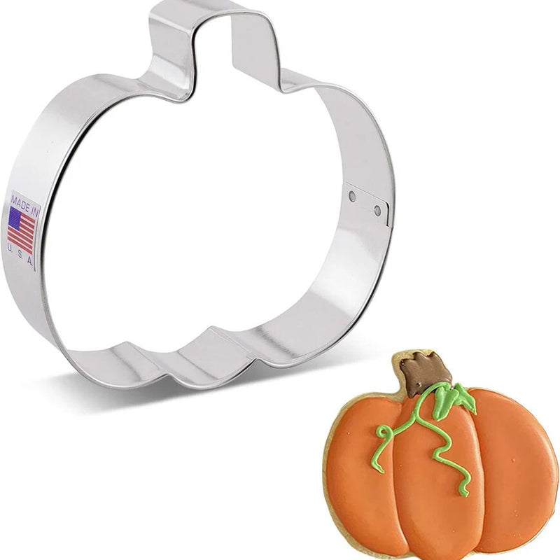 Ann Clark Pumpkin Cookie Cutter, 3"