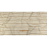 Khaki, Gray and Sugar Swizzle Tactile Striped Woven