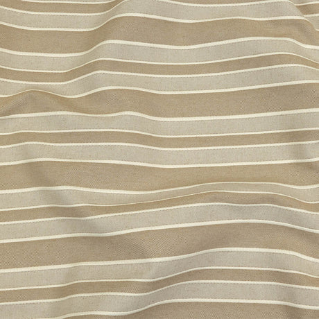 Khaki, Gray and Sugar Swizzle Tactile Striped Woven