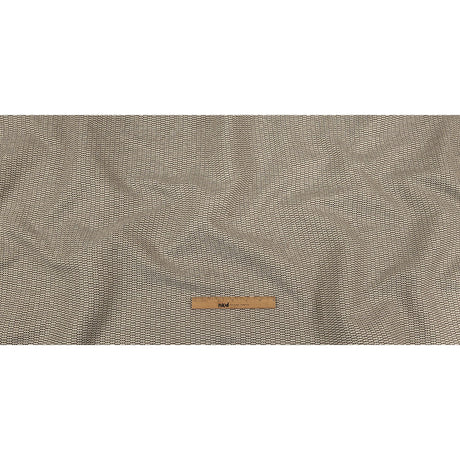 Brown and Gray Rectangles Polyester Jacquard