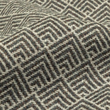Gray and White Diamonds Upholstery Tweed
