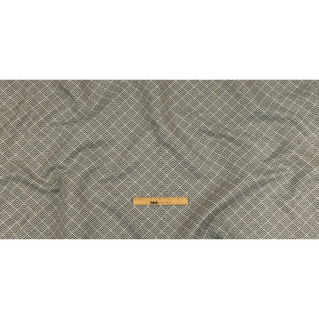 Gray and White Diamonds Upholstery Tweed