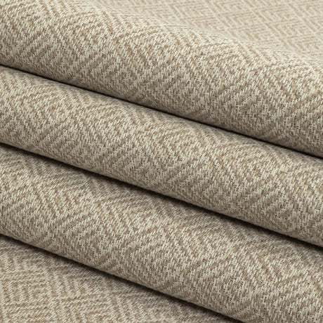 Beige and Khaki Diamonds Upholstery Tweed