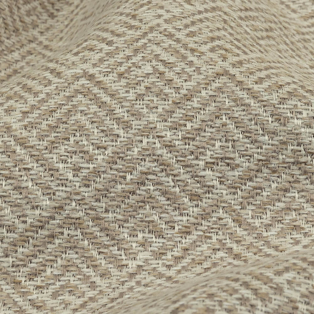 Beige and Khaki Diamonds Upholstery Tweed