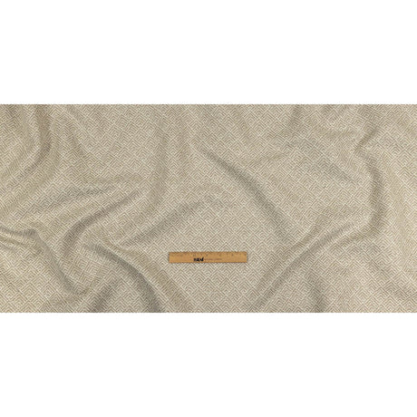 Beige and Khaki Diamonds Upholstery Tweed