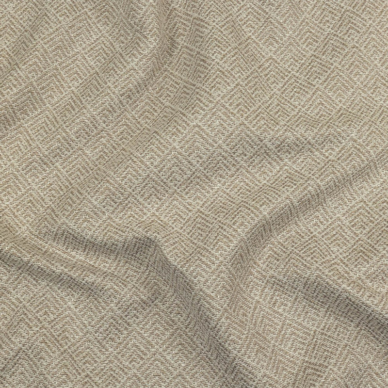Beige and Khaki Diamonds Upholstery Tweed