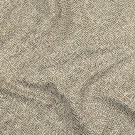 Beige and Khaki Diamonds Upholstery Tweed