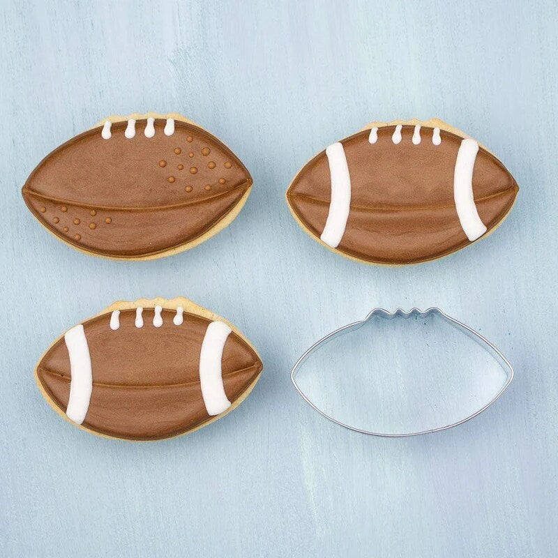 Ann Clark Large Football Cookie Cutter 2 7/8" x 4 3/8"