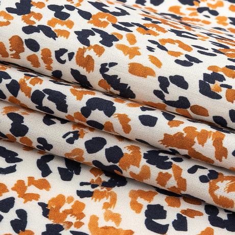 Mood Exclusive Orange Magnificent Motley Cotton Poplin
