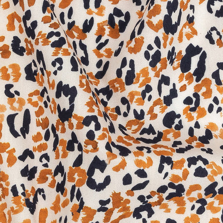 Mood Exclusive Orange Magnificent Motley Cotton Poplin