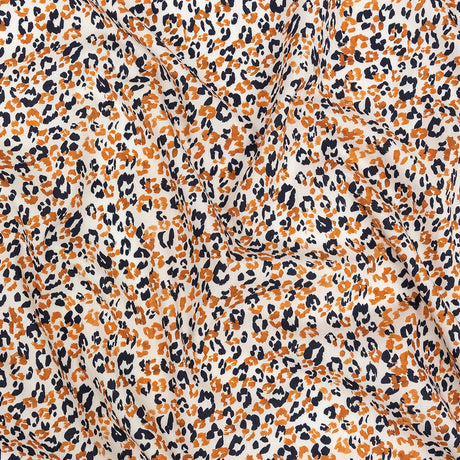 Mood Exclusive Orange Magnificent Motley Cotton Poplin