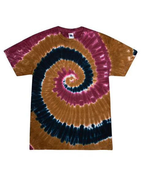 Colortone Unisex Multi-Color Tie-Dyed T-Shirt