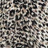 Mood Exclusive Beige Fanciful Furs Cotton Poplin