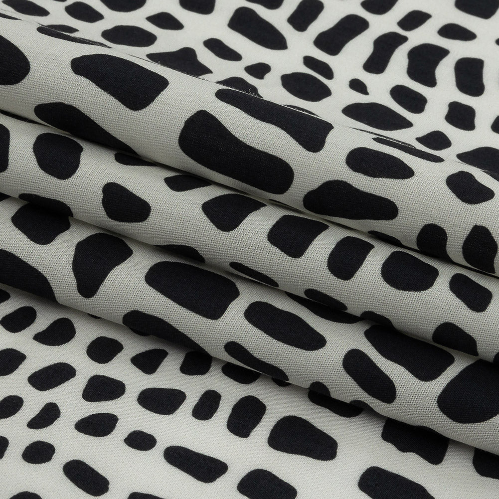 Mood Exclusive Black Got Spots Cotton Poplin