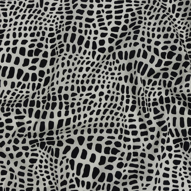 Mood Exclusive Black Got Spots Cotton Poplin
