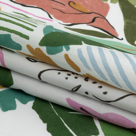 Mood Exclusive Green Belizean Season Cotton Shirting
