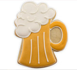 Ann Clark Beer Mug Stein with Foam Bubbles Cookie Cutter, 4.25"