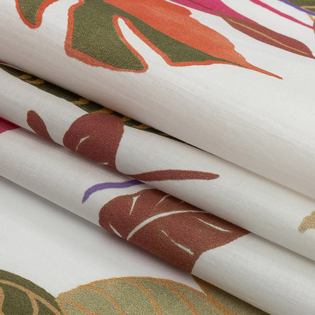 Mood Exclusive White Succulent Contours Cotton Shirting