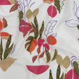 Mood Exclusive White Succulent Contours Cotton Shirting