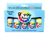 Poppy Paint 5Pc Pastel Set Kit - Each bottle 30 ml (1 fl oz)