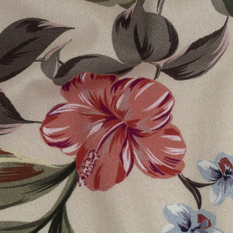 Mood Exclusive Whitecap Gray Painted Paradise Stretch Cotton Twill