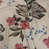 Mood Exclusive Whitecap Gray Painted Paradise Stretch Cotton Twill