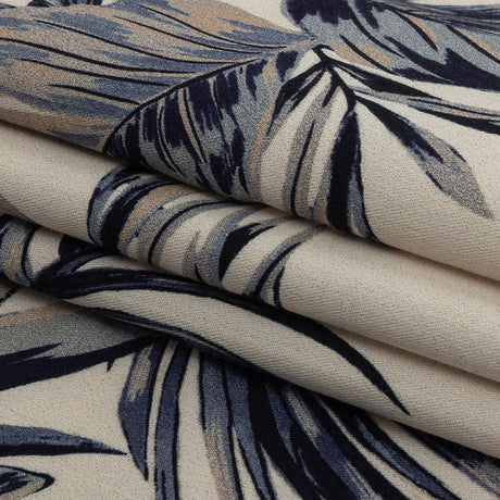 Mood Exclusive Ivory Soft Shadows Stretch Cotton Twill