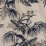 Mood Exclusive Ivory Soft Shadows Stretch Cotton Twill