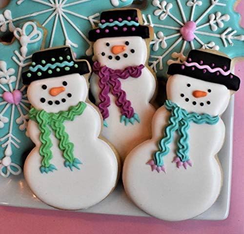 Ann Clark Full Tall Snowman with Hat Cookie Cutter, 4"