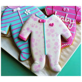 Ann Clark Baby Footie Pajamas PJs Cookie Cutter, 4.5"