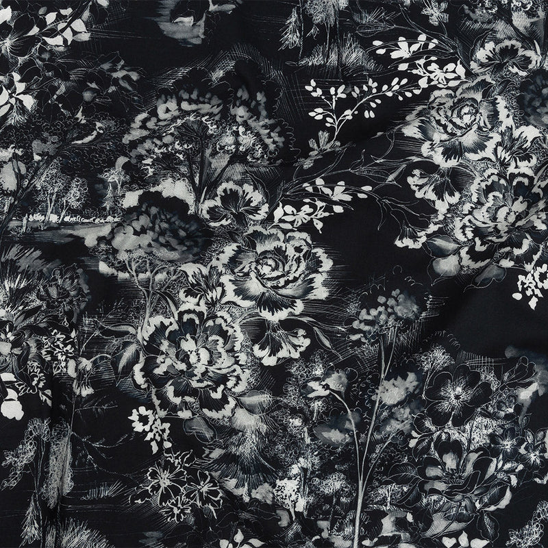 Mood Exclusive Midnight En Plein Air Stretch Cotton Poplin