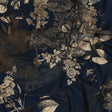 Mood Exclusive Navy Flying Home Stretch Cotton Poplin