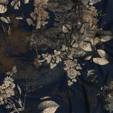 Mood Exclusive Navy Flying Home Stretch Cotton Poplin
