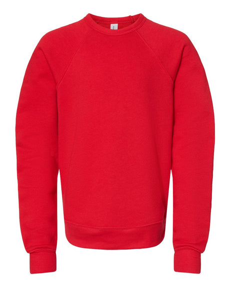 Image 1: Bella Canvas 3901Y Youth Sponge Fleece Crewneck SweatshirtImage 2: Soft fleece kids crewneck pulloverImage 3: Youth Bella Canvas sweatshirt designImage 4: Blank youth sweatshirt for printingImage 5: Comfortable children's fleece apparelImage 6: Premium kids crewneck sweatshirt
