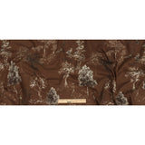 Mood Exclusive Brown Old Growth Stretch Cotton Poplin