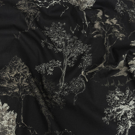 Mood Exclusive Smoke Old Growth Stretch Cotton Poplin
