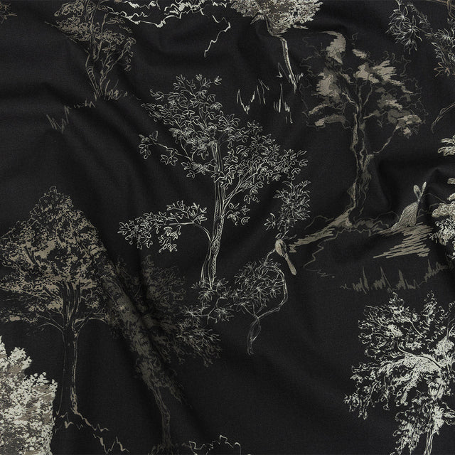 Mood Exclusive Smoke Old Growth Stretch Cotton Poplin