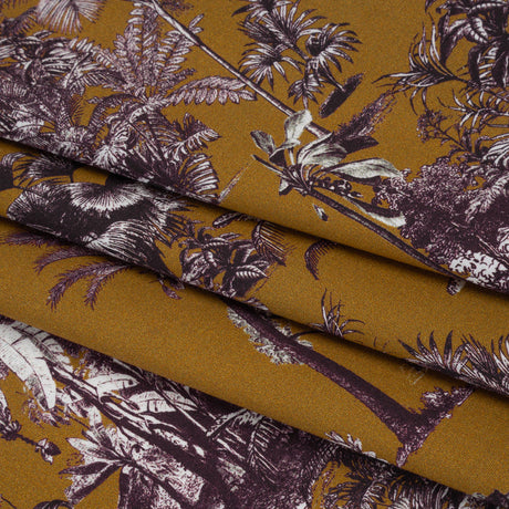 Mood Exclusive Rainforest Review Stretch Cotton Poplin
