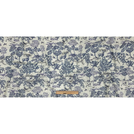 Mood Exclusive White Tender Tableau Stretch Cotton Poplin
