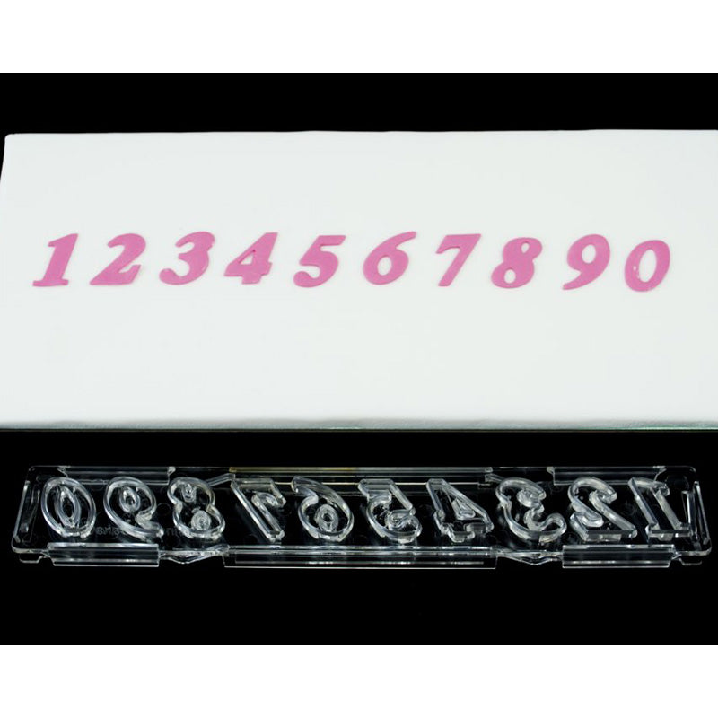 Windsor Cake Craft Script Numbers Clikstix Cutter