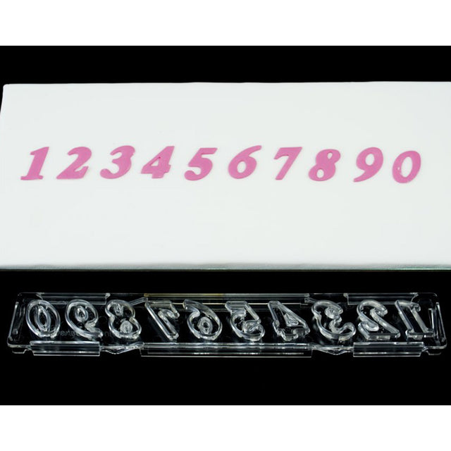 Windsor Cake Craft Script Numbers Clikstix Cutter