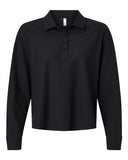 Adidas Women's Beyond Long Sleeve Loose Polo