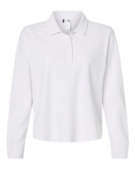 Adidas Women's Beyond Long Sleeve Loose Polo