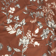 Mood Exclusive Brown Curious Consideration Stretch Cotton Sateen