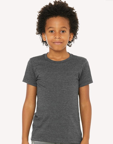 6 Pack : BELLA + CANVAS® Youth CVC Crewneck Short Sleeve Jersey Tee - 3001YCVC