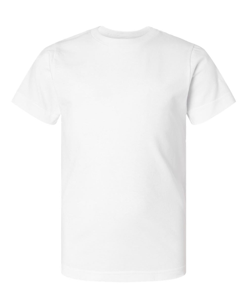 Youth Fine Jersey Crewneck Short Sleeve Tee