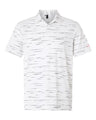 Adidas Men's Ultimate365 Mesh Glimmer Print Polo