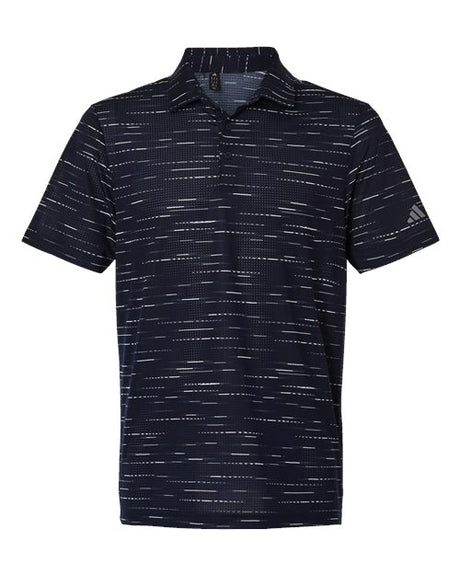 Adidas Men's Ultimate365 Mesh Glimmer Print Polo